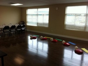 First Aid Training room